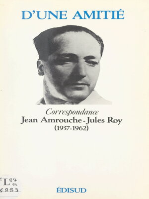 cover image of D'une amitié